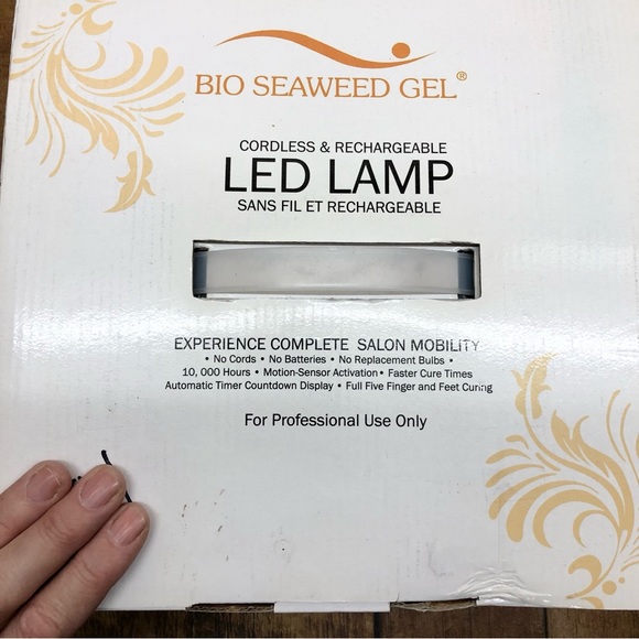 Bio Seaweed Gel Professional LED UV Nail Lamp 24W Black New - Picture 2 of 6